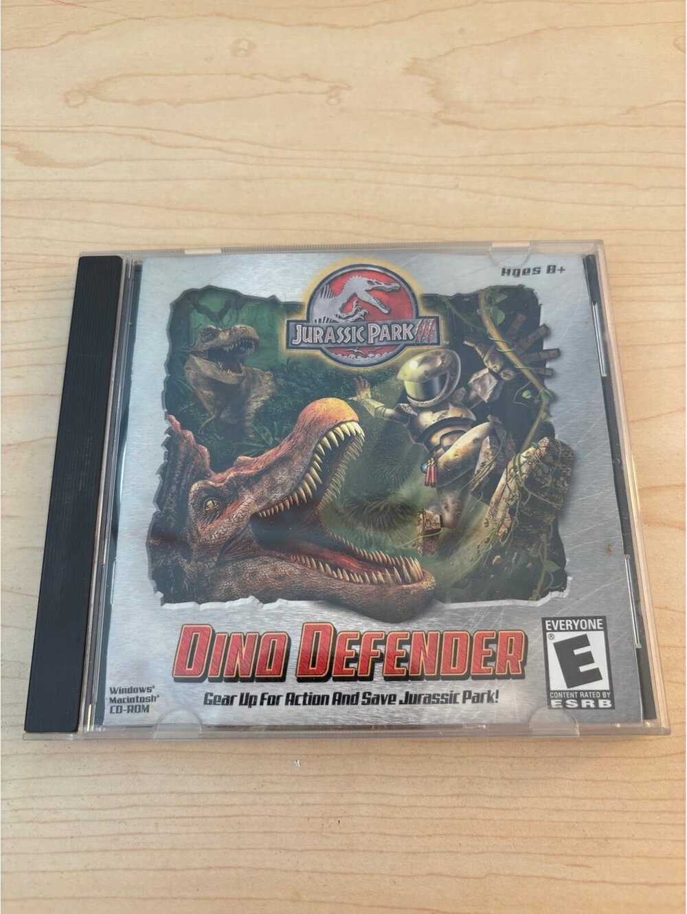 Jurassic Park III: Dino Defender (Windows/Mac, Knowledge Adventure, E, Manual)